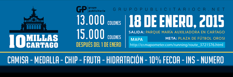 10 millas Cartago